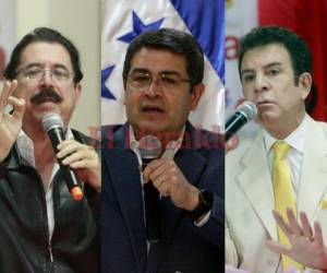 El presidente Hernández acusó a la oposición de contratar mareros para formar las mesas