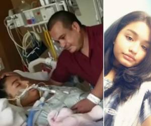 Heydi Gámez García era una hondureña de 13 años que quedó en coma tras intentar suicidarse debido a la depresión de saber que su padre estaba detenido en la frontera de Estados Unidos. La joven fue desconcectada el viernes 19 de julio con la autorización de su progenitor, quien después de muchos años cumplió su promesa de volver a estar juntos, sin embargo, solo fue para decirle adiós. Foto: Cortesía Univisión/ Facebook.