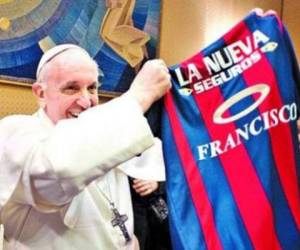 El papa Francisco se ha declarado fanático de San Lorenzo.
