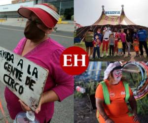 En el país están varados unos 60 circos, entre grandes y pequeños y ante el cierre de funciones los integrantes necesitan ayuda para subsistir. Fotos: David Romero/ EL HERALDO