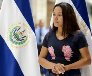 Tania Vanessa Ávalos regresó el viernes a El Salvador. Foto: Agencia AP.