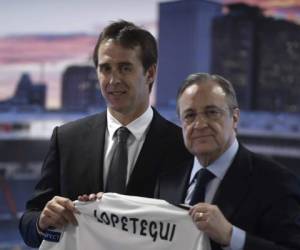 Julen Lopetegui fue presentado este jueves como nuevo entrenador del Real Madrid. Foto:AFP