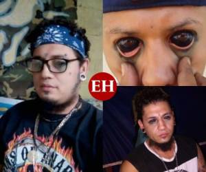 Braulio Bustillo fue una noticia mundial cuando en 2016 decidió tatuarse los ojos con tinta negra. Este sábado fue asesinado a disparos en una pulpería en Comayagua, zona central de Honduras. Fotos: Cortesía.