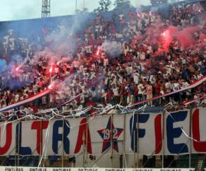 La Ultra Fiel podrá ingresar sin problemas al Nacional en el juego ante Motagua de la Liga Nacional (Foto: EL HERALDO)