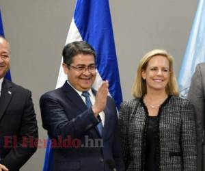 Durante la reunión Juan Orlando Hernández recordó que los países de la región han venido desarrollando planes para fortalecer la seguridad, la economía y el desarrollo.