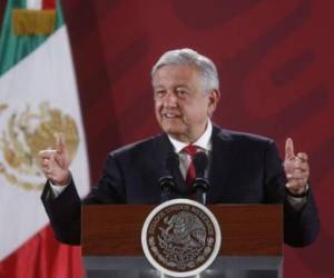 El mandatario de México exhortó a los familiares de José José a hacerle homenaje. Foto: Agencia AFP.