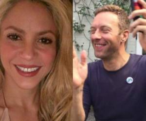 Chris Martin se dejó llevar por el ritmo de Shakira. Foto Facebook e Instagram