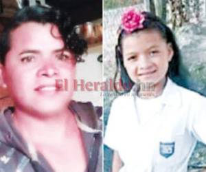 José Olvin Ramos Canales y su hija Angie Nataly Ramos Canales murieron el domingo en un accidente. Foto: EL HERALDO
