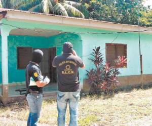 Una de las viviendas aseguradas en El Progreso, Yoro.