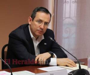 El coordinador del Gabinete Económico, Marlon Tábora. Foto: EL HERALDO