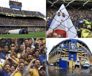 Así luce La Bombonera para arropar la gran final de Copa Libertadores entre Boca vs River. (Fotos: AFP)