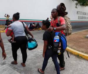 La estación de Tapachula tiene una capacidad para unas 900 personas. Foto: AP
