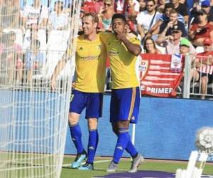 Anthony Lozano sigue aumentando su cifra goleadora en España. Foto: cortesía.