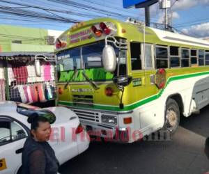 El conductor del bus fue asesinado en las inmediaciones del mercado Zonal Belén. Foto: Marvin Salgado/EL HERALDO.