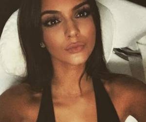 Kendall Jenner es la penúltima de las chicas del clan Kardashian. Foto: Instagram