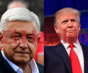 Andrés Manuel López Obrador, nuevo presidente de México, y Donald Trump, líder de Estados Unidos.