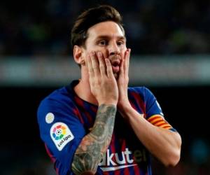 El último precedente fue la final perdida por el Barça en 2014. Messi completó 90 minutos sin poder ser determinante. Tiene una espina clavada. Foto / AFP