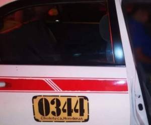 La víctima, que conducía la unidad 0344 en la ciudad de Choluteca, transitaba con su vehículo cuando recibió un primer ataque.