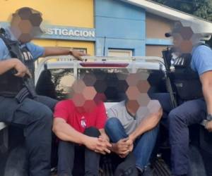 Los detenidos fueron identificados como un hombre de 41 años y otro de 32 años.