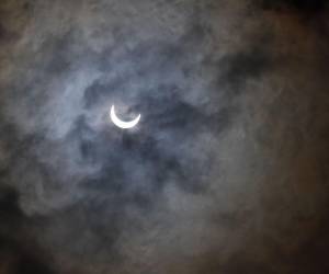 A continuación las imágenes más impresionantes del eclipse anular.