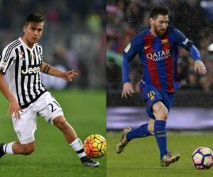 Paulo Dybala y Lionel Messi. (Fotos: Agencias/AP/AFP)