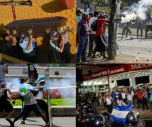La Asociación Nicaragüense Pro Derechos Humanos (ANPDH) informó este martes que más de 285 personas fueron asesinadas durante las protestas. Foto Agencia AFP