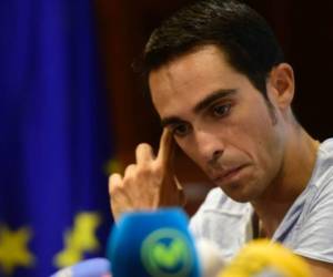 Contador reconoció que no estar en Río-2016 'es un golpe importante para la moral porque era el segundo gran objetivo del año después del Tour'. Foto: AFP
