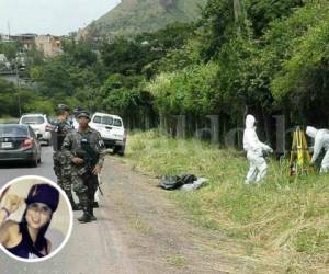 La víctima es Seydi Melissa Rodríguez, de 18 años, residente en la colonia 30 de Noviembre y cuyo cuerpo apareció a inmediaciones de la colonia El Sitio de la capital. Foto: Alex Pérez / EL HERALDO.