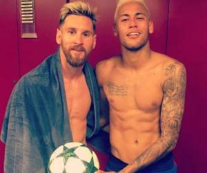 Lionel Messi y Neymar fueron grandes compañeros en el Barcelona (Foto: Redes)