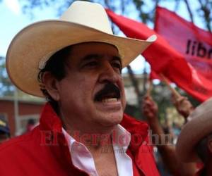 Manuel Zelaya Rosales, coordinador del Partido Libertad y Refundación (Libre). Foto archivo EL HERALDO