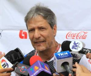 Carlos Restrepo habló ante los medios sobre el rumor de la llegada de Rony Martínez (Foto: Ronal Aceituno/OPSA)