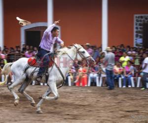 Hasta 60 kilómetros por hora logran alcanzar algunos jinetes con sus caballos en las carreras de cintas.