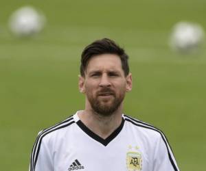 Lionel Messi, delantero de la Selección de Fútbol de Argentina. Foto AFP