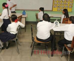 El informe de la Comisión revela un débil sistema de educación en todos los niveles en Honduras. Foto: Referencia EL HERALDO