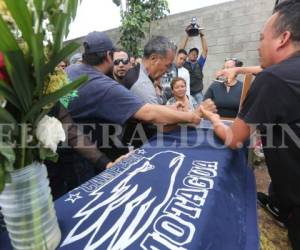 Este aficionado descansará ahora en el cementerio de La Travesia (Foto: David Romero/EL HERALDO)