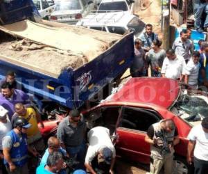 Jorge Luis Largaespada Vásquez falleció al impactar su carro con una volqueta en la antrada a el Hato de Enmedio....