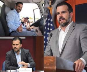 El gobernador puertorriqueño Ricardo Rosselló anunció el domingo que no renunciará debido a la indignación pública que generó la filtración de un chat en línea repleto de insultos, pero no buscará reelegirse ni seguirá al frente de su partido pro estadidad. Foto: EL HERALDO