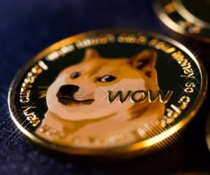 El perro Shiba Inu del famoso meme del perro se encuentra en la moneda.