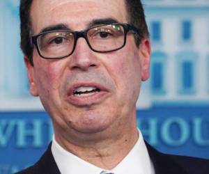 Steven Mnuchin, secretario del Tesoro de Estados Unidos. Foto AFP