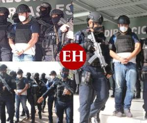 Resguardado con un gran número de agentes policiales y altas medidas de seguridad, presentaron este domingo al hondureño Martín Adolfo Díaz Contreras (30), quien ha sido solicitado en extradición por las autoridades estadounidenses. ¿Por qué delitos un compatriota puede ser pedido en extradición? Te lo contamos a continuación. FOTOS: Estalin Irías/EL HERALDO