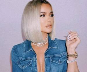 Khloé Kardashian, de 35 años de edad, soprendió a todos. Foto: Instagram.