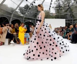 La colección de Carolina Herrera es presentada en la Semana de la Moda de Nueva York el lunes 9 de septiembre del 2019. Fotos: Agencia AP.