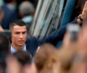 Cristiano Ronaldo sorprendió con su insinuación de dejar el Madrid. Foto AFP