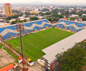 El Estadio Francisco Morazán de San Pedro Sula se encuentra listo para albergar más de 21 mil espectadores. Foto: La Prensa
