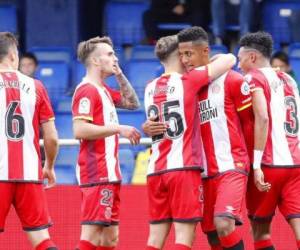 El Choco Lozano sólo ha marcado un gol en 8 partidos con el Girona de España.