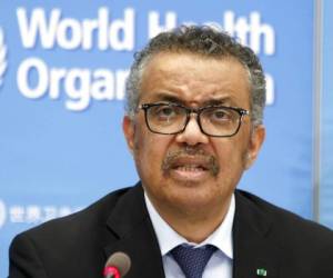 “Ahora tenemos buenas candidatas”, dijo Tedros. “Las principales son alrededor de siete, ocho, pero tenemos más de 100 candidatas”. Foto: AP