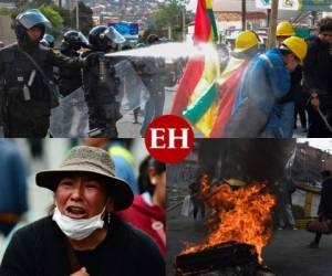 Bolivia está sumida en una grave crisis tras las elecciones del 20 de octubre. La crisis política no solo derivó en la renuncia de Evo Morales y la autoproclamación de Jeanine Añez como presidenta, también ha dejado siete muertos producto de los disturbios callejeros. Fotos Agencia AFP