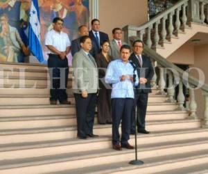 El presidente Hernández en conferencia de prensa se pronunció sobre el crimen de la dirigente ambiental Berta Cáceres.