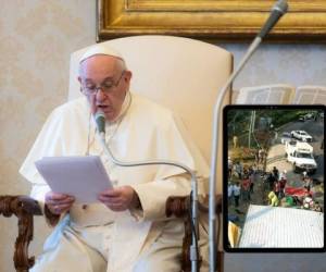 El líder de la Iglesia Católica envió sus condolencias a los familiares de las víctimas.