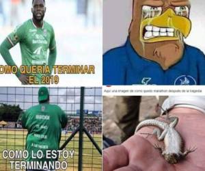 El fichaje del delantero colombiano Yustin Arboleda con Olimpia se ha convertido en 'la bomba' del mercado de piernas antes de comenzar el Clausura 2019; Marathón y Motagua son víctimas de memes por este traspaso.